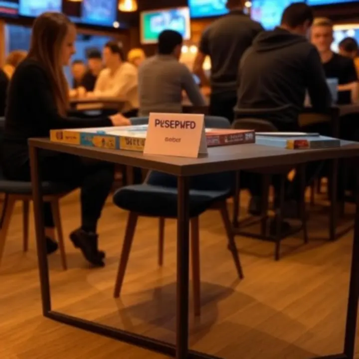 Strefa gamingowa w PLGameHouse z konsolami i stolikami przygotowanymi na rezerwacje.